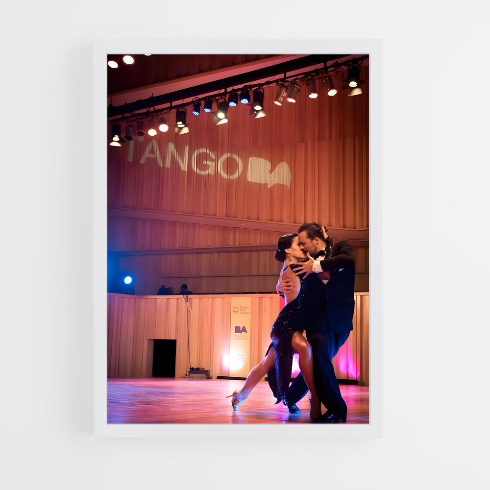 Poster Tango salon – affiche Danse (vue 3)